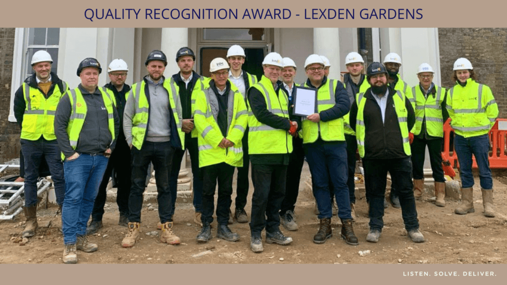 Lexden Sign Continued Award Success for Lexden Gardens - Potter Raper Ltd - Multi ...
